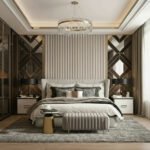 Crossline Luxe – Headboard Wall Design Kit