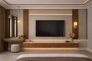Fluted Frame – TV Unit Wall Design Kit