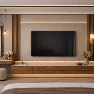 Fluted Frame – TV Unit Wall Design Kit