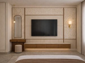 Botanical Frame – TV Unit Wall Design Kit