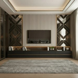 Crossline Luxe – TV Unit Wall Design Kit