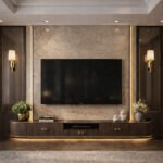 Stone Glow – TV Unit Wall Design Kit