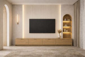 Arched Niche – TV Unit Wall Design Kit