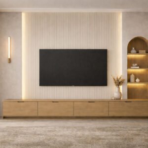 Arched Niche – TV Unit Wall Design Kit