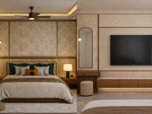 Heritage Warmth Collection – Bedroom & TV Unit Design Bundle